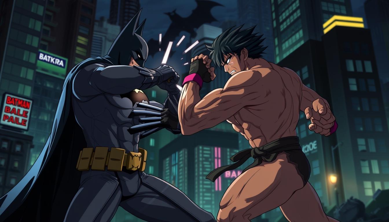 Batman vs baki who would win