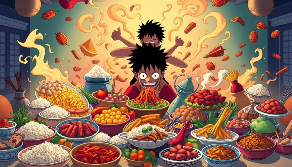 Luffy's eating abilities Luffy's eating abilities