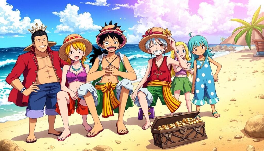 Straw Hat Crew in One Piece Straw Hat Crew in One Piece